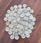 Mercury Dimes Lot Of 100 90% Silver 1916 - 1945 Various Dates