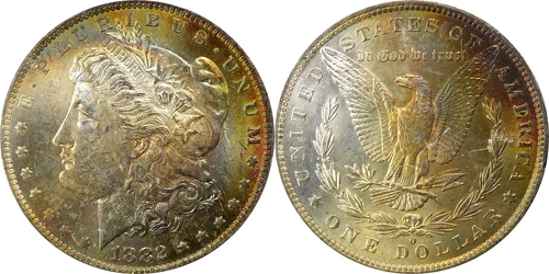 1882-O Morgan Dollar — photo from the most recent tracked eBay sale