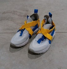 Nike Boys Huarache City Size 6Y Shoes AJ6662-006 Blue Running Strap In Sneakers