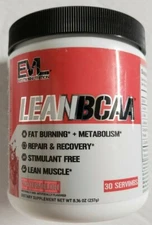 Evlution Nutrition LeanBCAA Stimulant Free - Watermelon - 30 Servs - Exp 12/2026