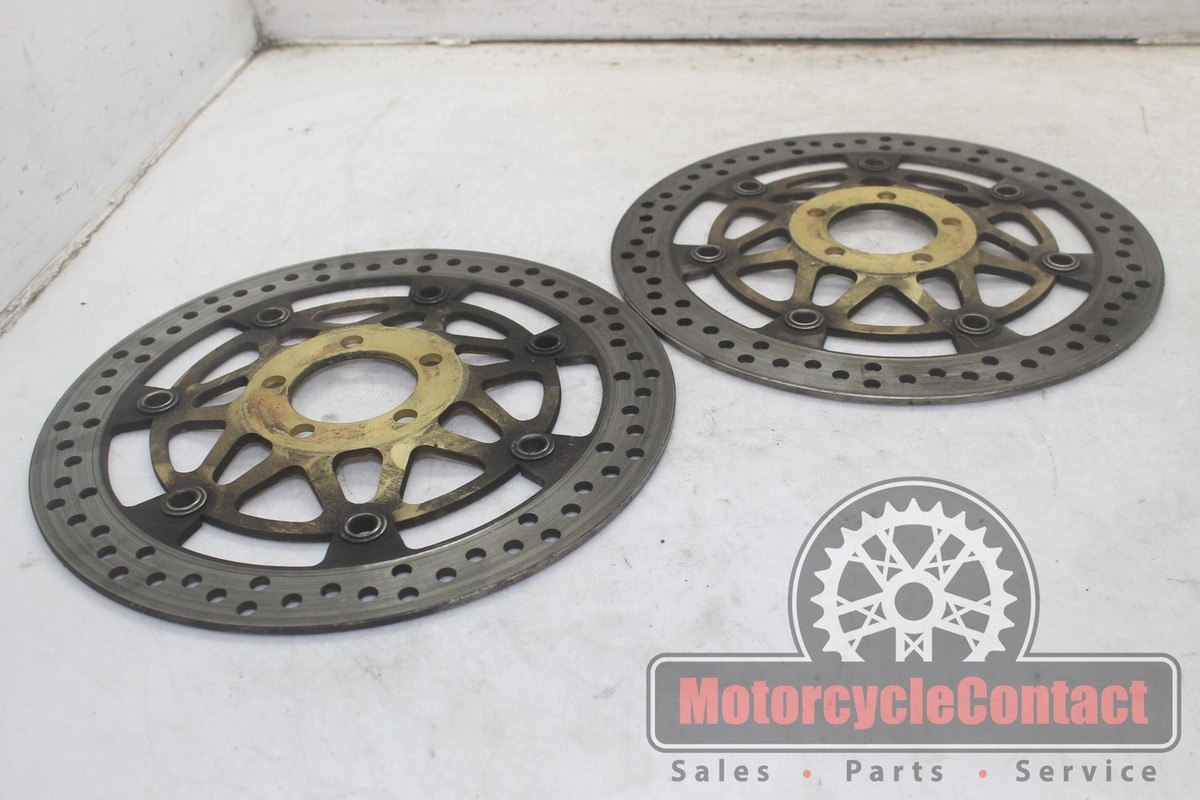 クロック 00-01 NINJA ZX9R FRONT BRAKE ROTORS ROTOR OEM LEFT RIGHT