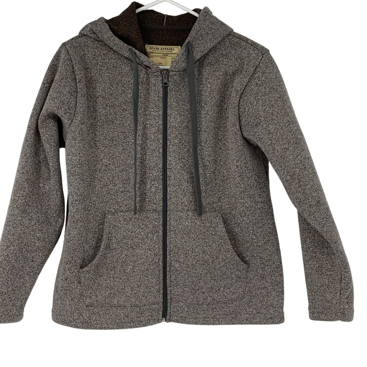 Mens Seven Apparel Small Zip Hoodie Sweatshirt Jacket 3696 Mens Seven Apparel Small Zip Hoodie Sweatshirt Jacket 3696