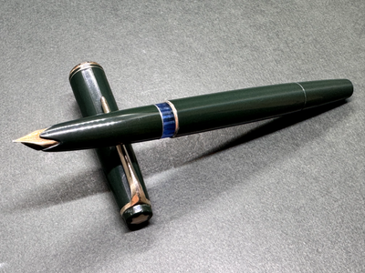 モンブラン No.22 14c 585 グリーン モンブラン 万年筆 MONTBLANC #22