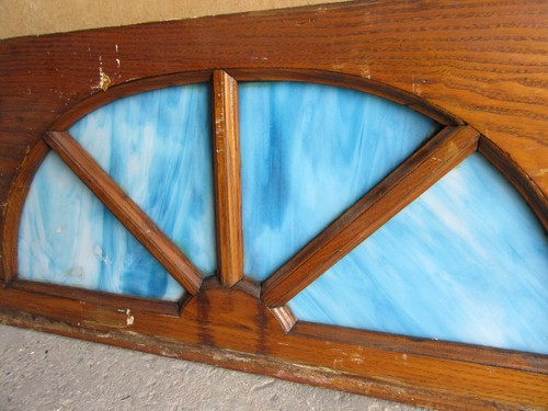 ~ ANTIGUO VENTILADOR DE VIDRIERAS ~ 30 X 14 ~ SALVAMENTO ARQUITECTÓNICO - Imagen 4 de 10