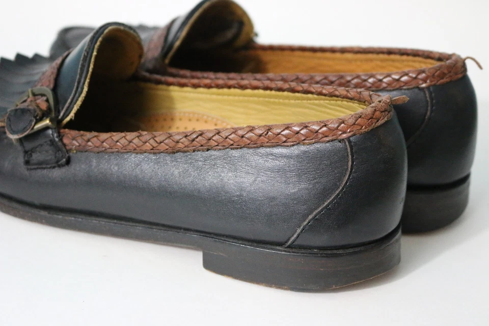 Zapatos de vestir Maine Classics para hombre 9,5 - Hechos a mano en EE. UU. raros elegantes informales Foto 4 de 4