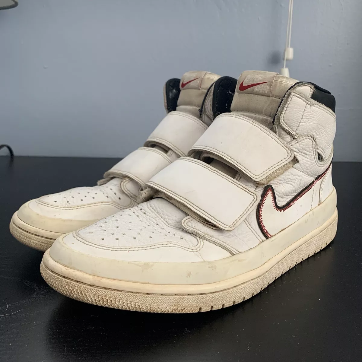 Nike Air Jordan 1 Retro High Double Strap White/Black/Sail Mens