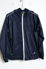 Athletic Works Womens Vintage Y2k Zip Through Track Jacket - Navy - Small (e71)