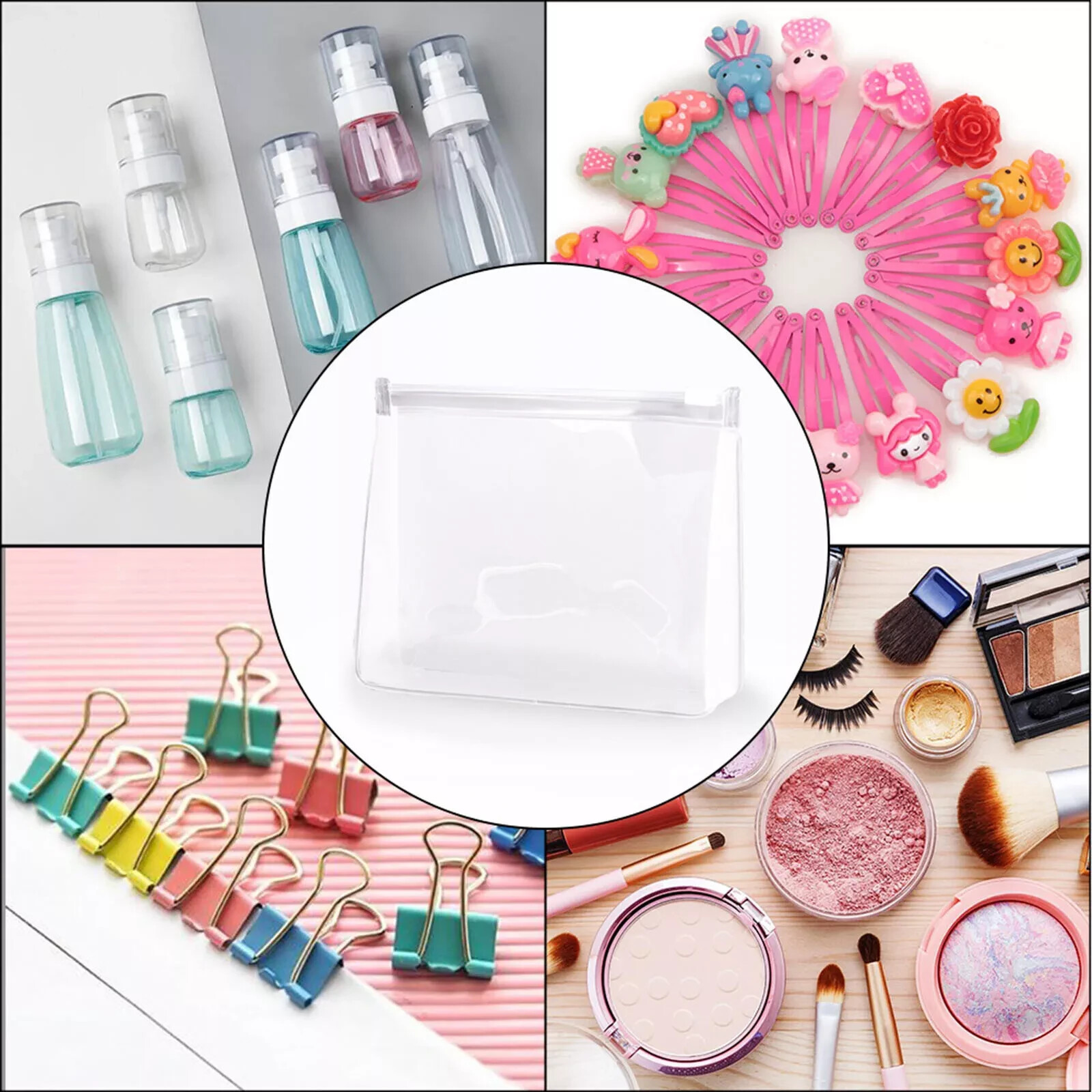Bikini Bags Organizer Clear Bikini Storage Bags Swimsuit Bag Organizer Clear-image