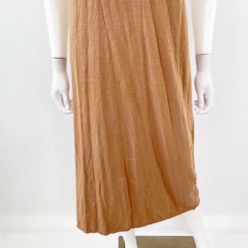 Mate The Label Brown Tank Maxi Dress Size XS Racerback Sleeveless Casual Beachy - 第 4/10 張圖片