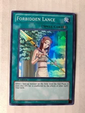 Yugioh Forbidden Lance 1st Edition Super Rare STOR-EN061 NM