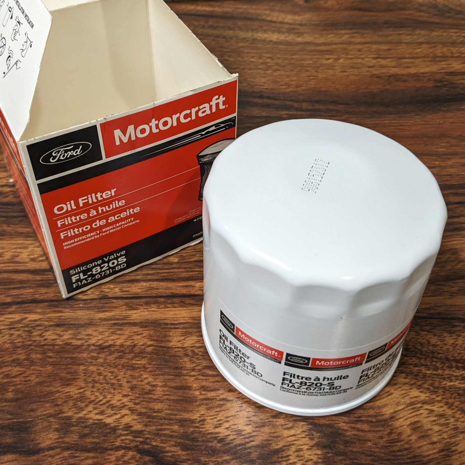 Ford Motorcraft FL820S Oil Filter New eBay