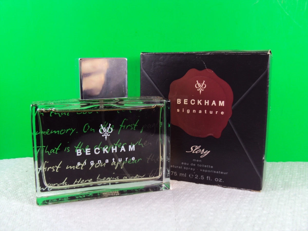 David beckham outlet signature story