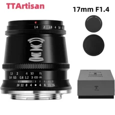 TTArtisan 17mm F1.4 APS-C Wide Angle Manual Focus Lens for Sony Nikon Fuji M4/3