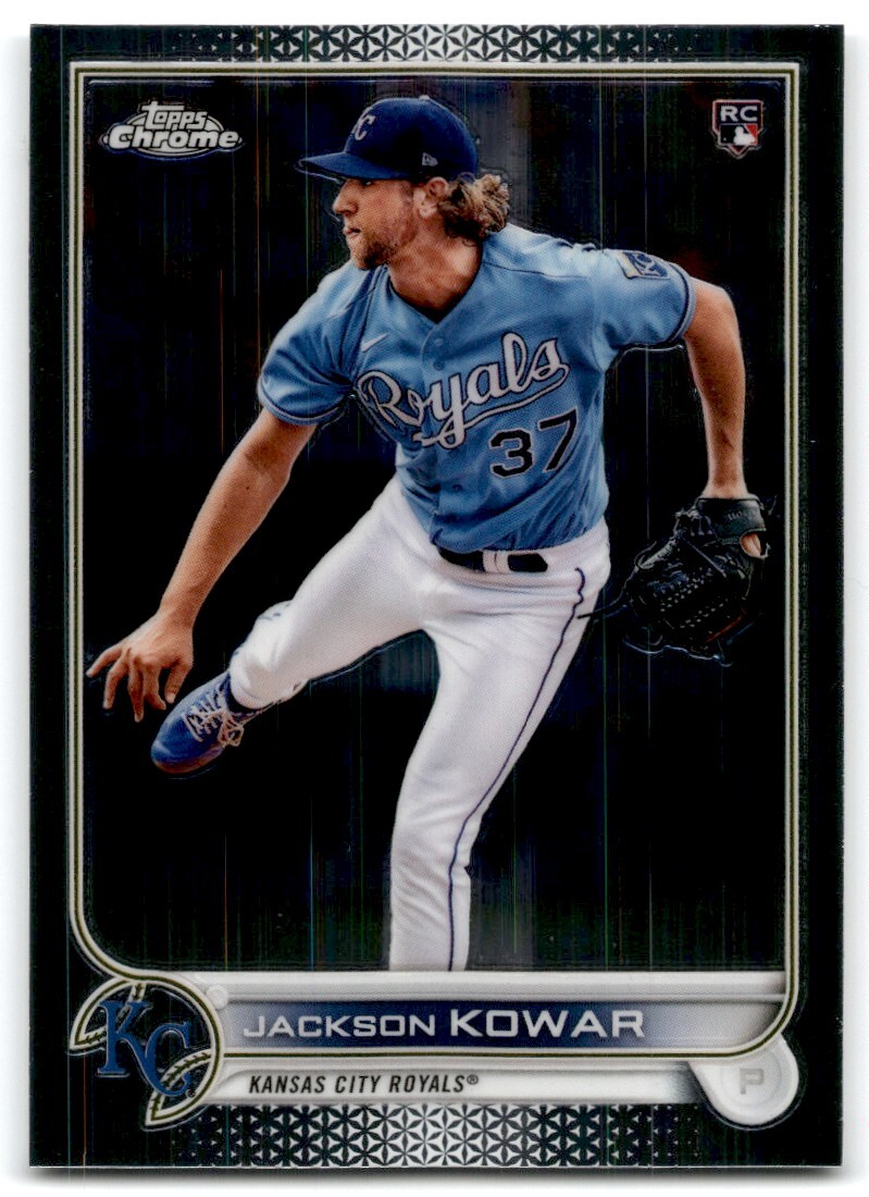 2022 TOPPS CHROME JACKSON KOWAR RC KANSAS CITY ROYALS #188