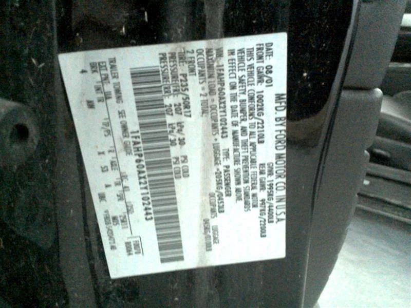 Rotor de frenos traseros para 00-01 Lincoln LS 386082 Foto 3 de 4