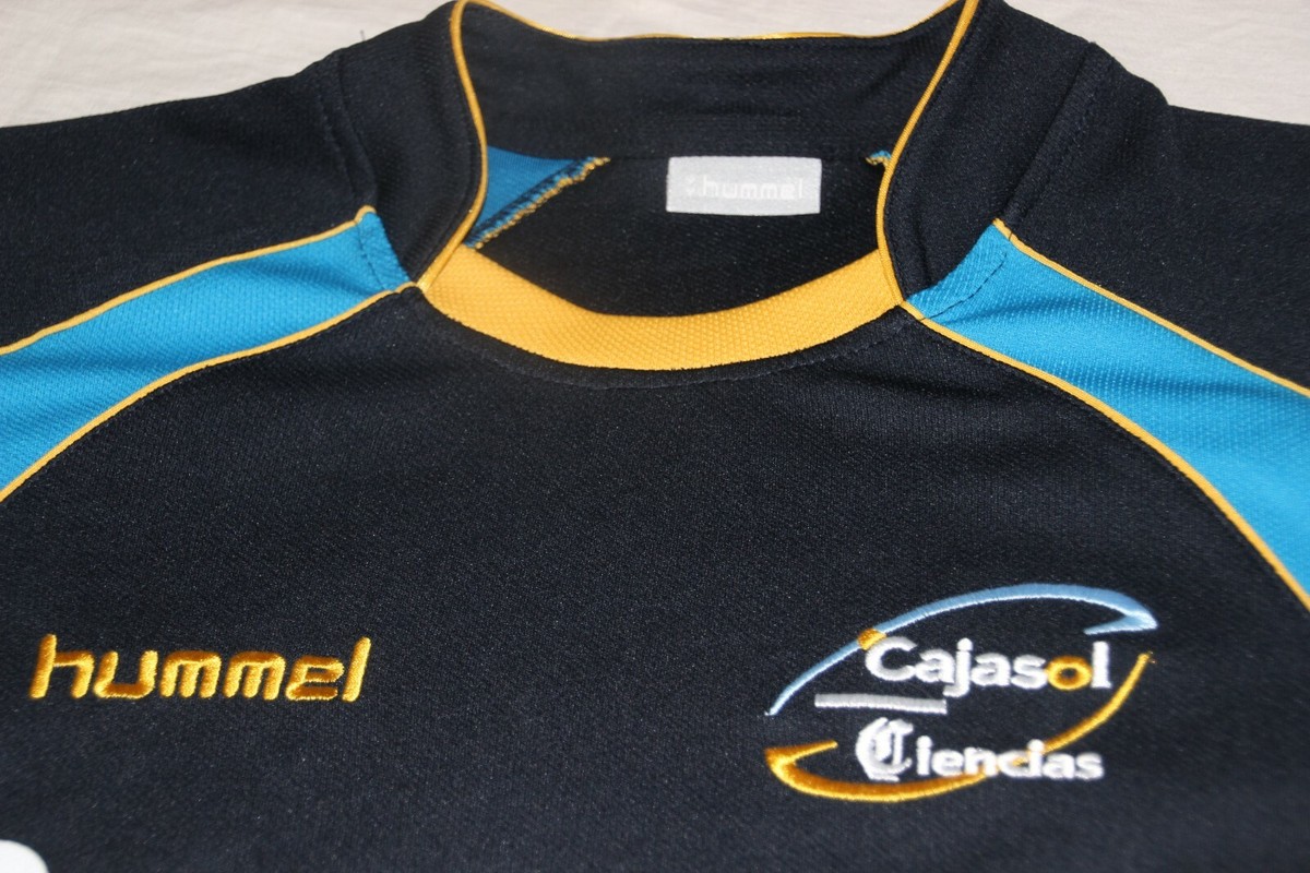 CAMISETA OFICIAL VINTAGE DE RUGBY CAJASOL CIENCIAS MARCA HUMMEL TALLA M Nº 51