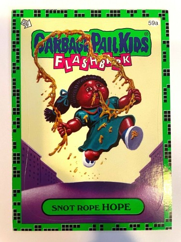 Pegatina/tarjeta verde Garbage Pail Kids GPK 2011 Flashback Serie 2 *Elige una* - Imagen 66 de 72
