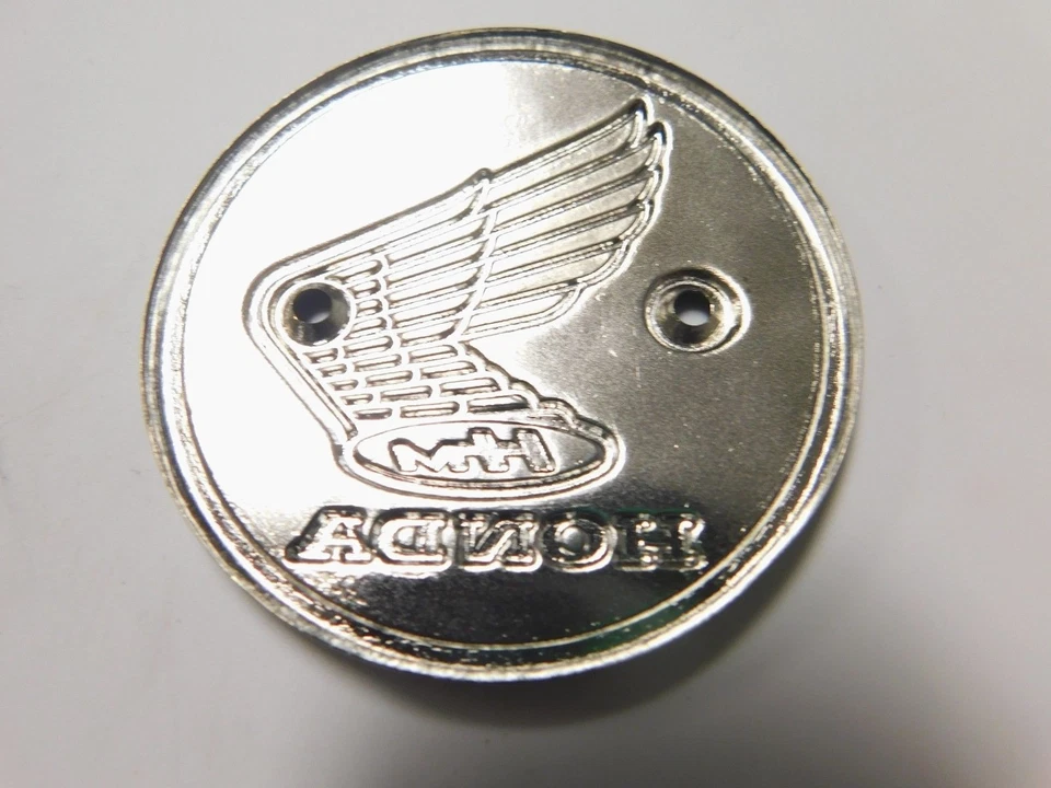 Emblemas de insignia de tanque de combustible genuino Honda C200 CA95 CA200 CB92 CB160 CL90 S90 OEM   Foto 3 de 4