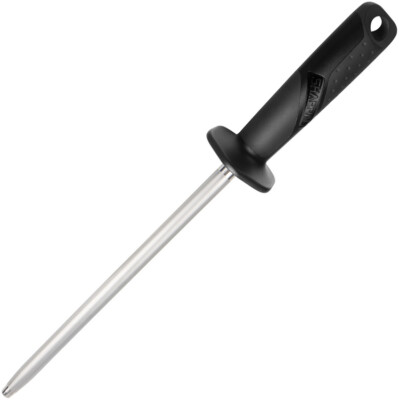 Sharpal 10'' Diamond Sharpening Steel Extra Fine Grit Knife Sharpener Rod HP119N