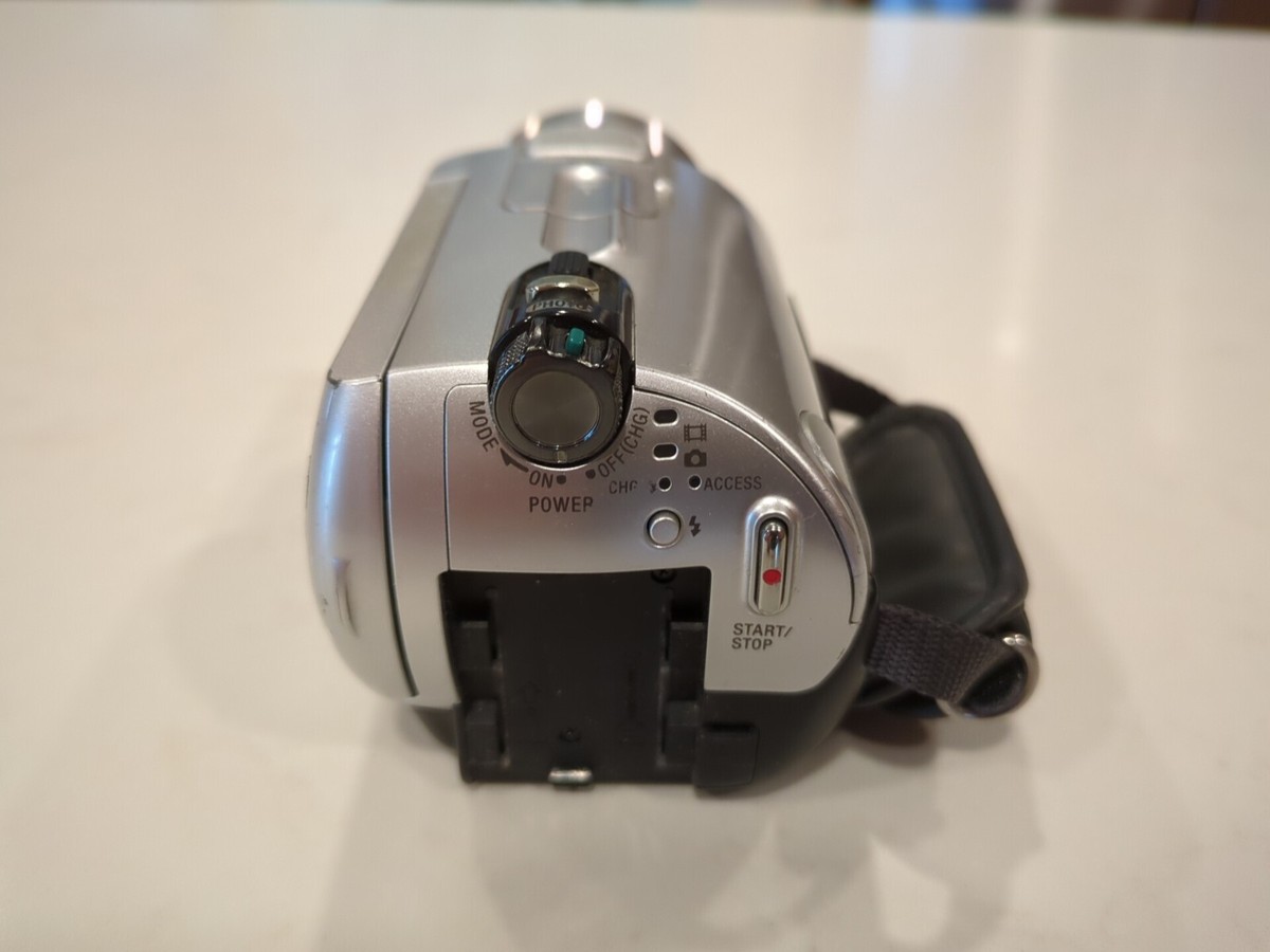 Sony DRC-SR300 Handycam Digital 40 GB Camcorder - Working But Has