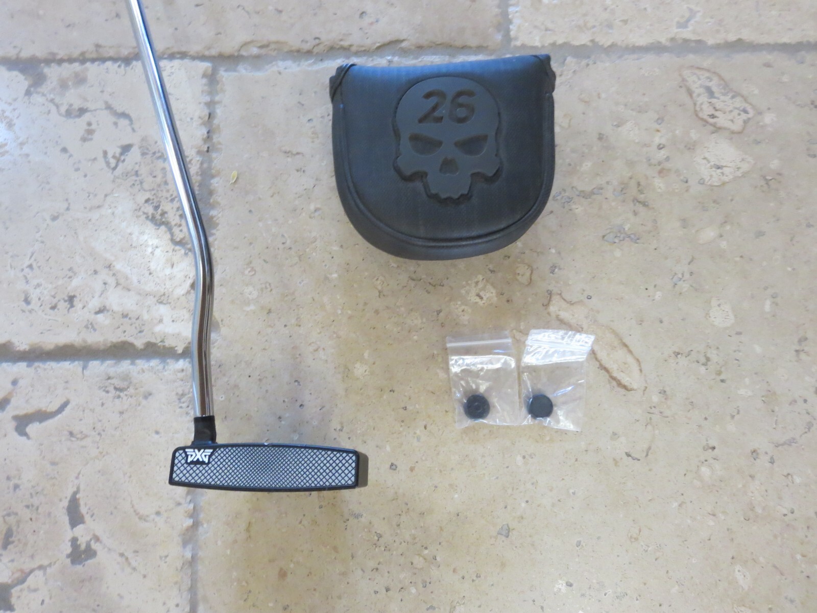 PXG BATTLEREADY BLACKJACK left hand putter MINT with headcover, extra