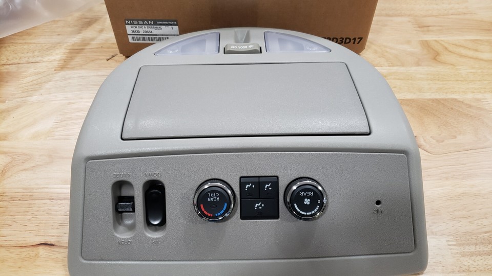 NEW Genuine Nissan 2008-2012 Armada Front Overhead Console Assembly ...
