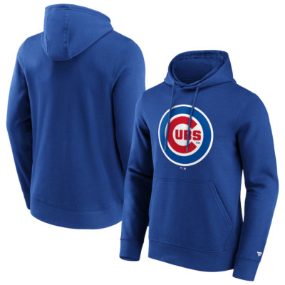 Chicago Cubs Primary Logo Graphic Hoodie - 2XL - Official