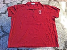 Ohio State Buckeyes 2002 National Champions Red Polo Shirt Women Extra Large XL