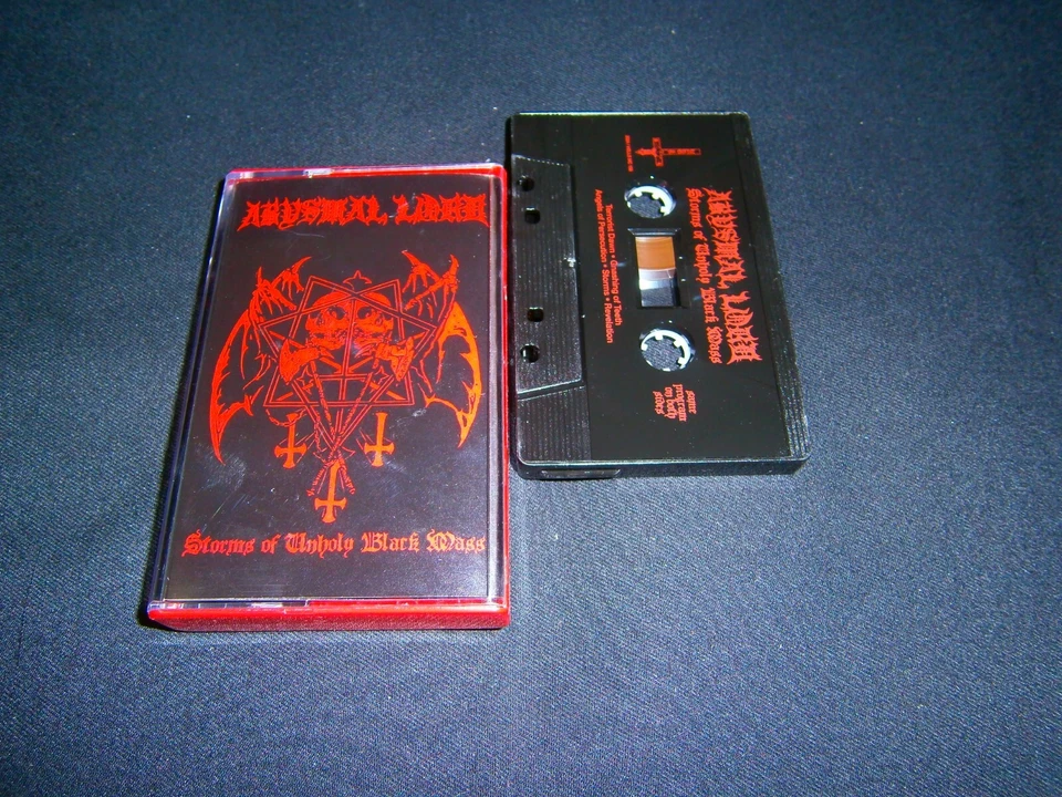 ABYSMAL LORD - Storms of Unholy Black Mass. Tape - Image 2 of 4