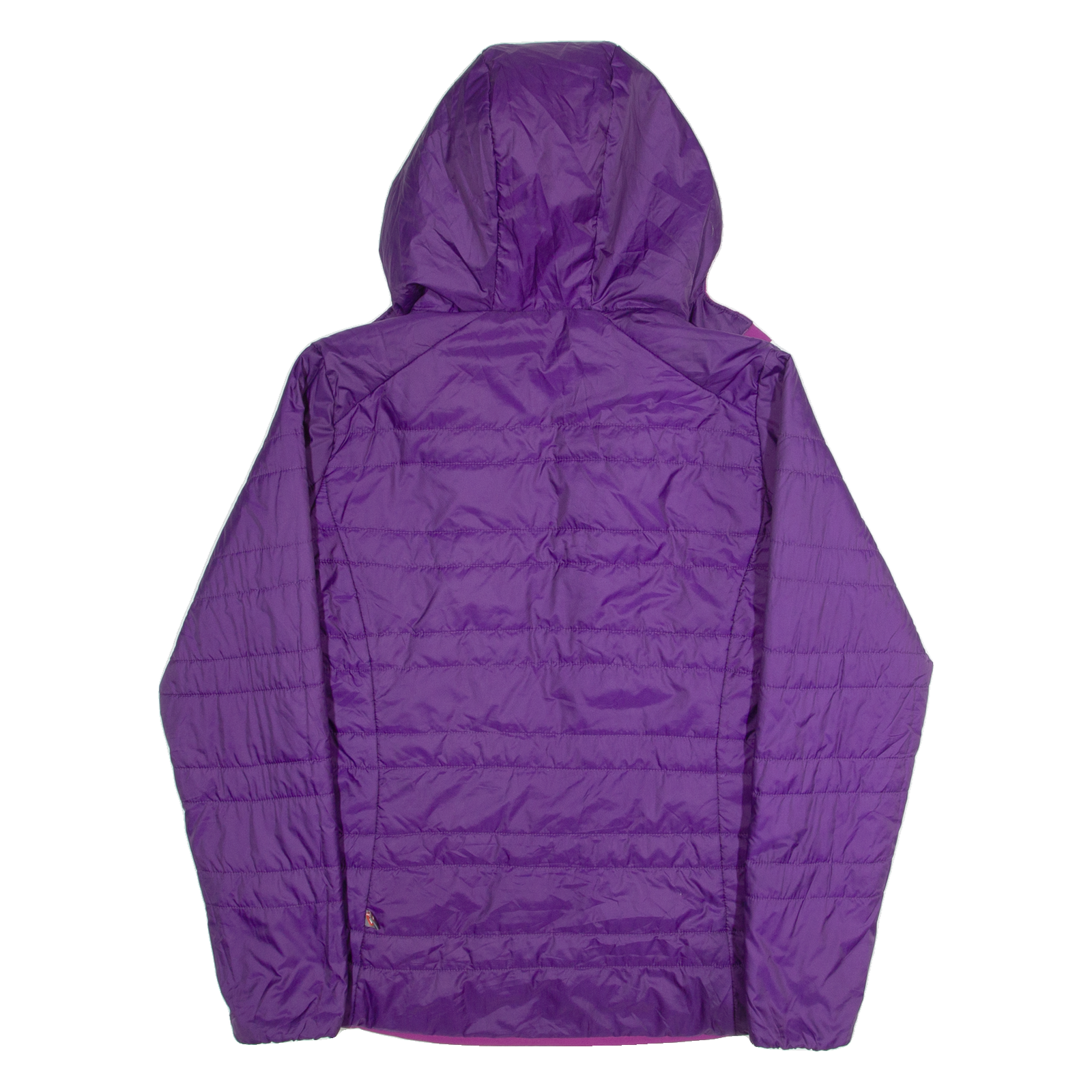 SALOMON Giubbotto donna reversibile imbottito viola con cappuccio S