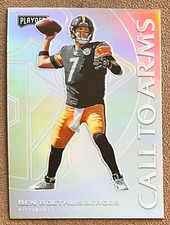 2020 Panini Playoff Call to Arms Silver Prizm #CA-13 Ben Roethlisberger Steelers