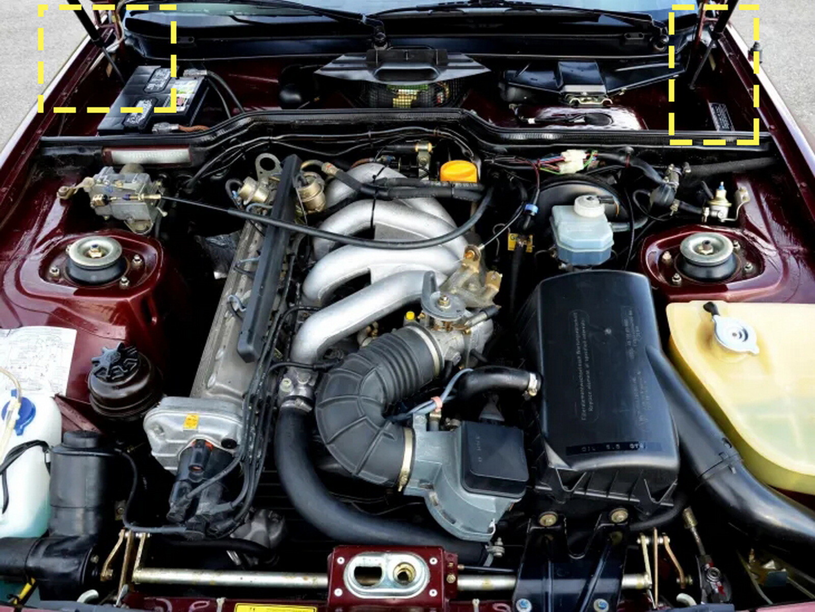 2x Gasdruckfedern Für VW Touareg SUV (7LA) 2002-2013 - Motorhaubendämpfer Ersatz