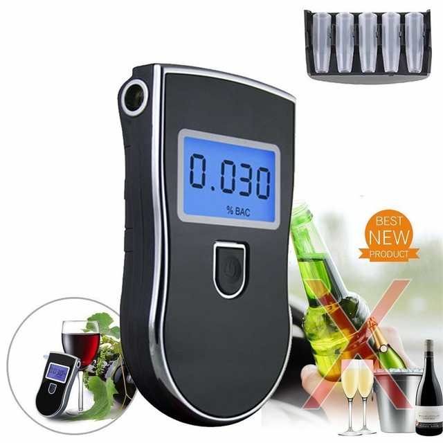 2019 NEW AT818 Professional Police Digital Breath Alcohol Tester