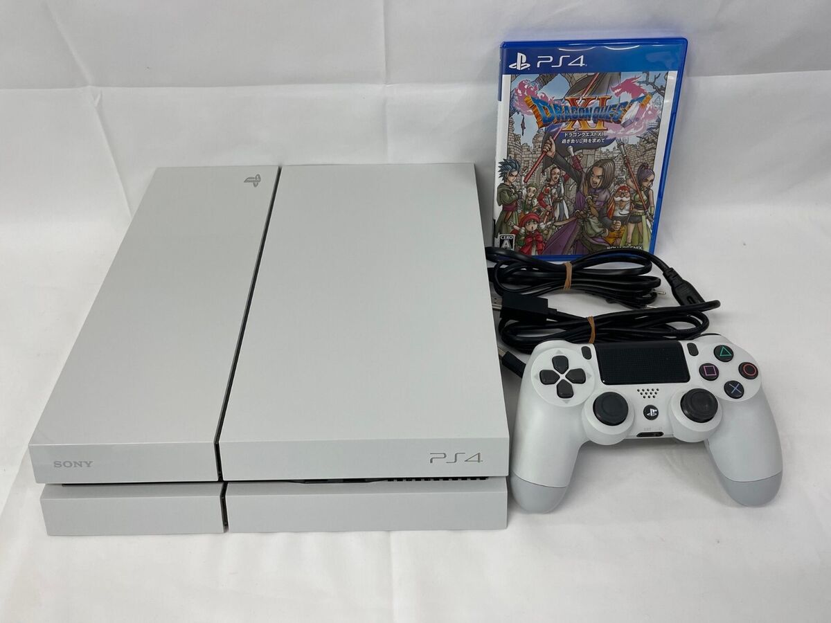 Sony PlayStation 4 PS4 500GB biała konsola do gier - zestaw płyt Dragon Quest XI Sony PlayStation 4 PS4 500GB biała konsola do gier - zestaw płyt Dragon Quest XI