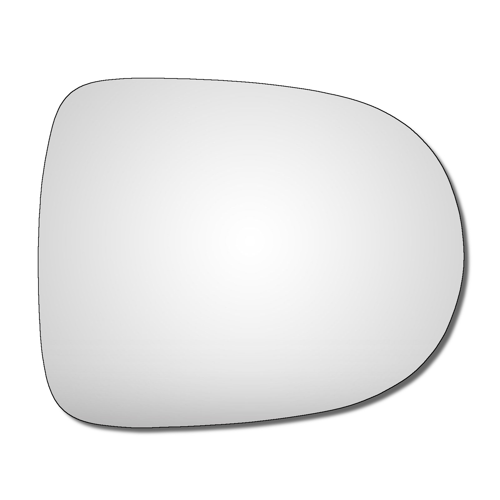 Right Hand Drivers Side Renault Modus 2007-2012 Convex Wing Door Mirror Glass