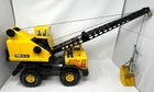 Vintage Mighty Tonka Crane Truck Pressed Steel Toy Turbo-Diesel XMB-975