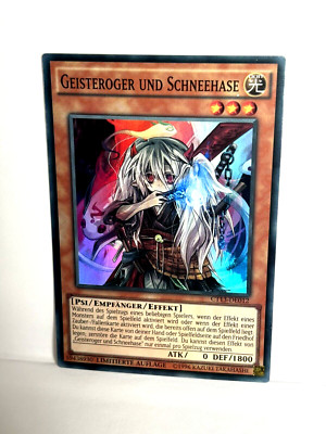 Yu-Gi-Oh Geisteroger und Schneehase, CT13-DE012, Super Rare,NM, Limitierte Aufl.