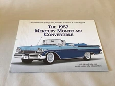 Danbury Mint 1957 Mercury Montclair Reservation Form Only 1:24