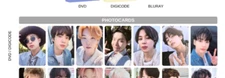 BTS MEMORIES 2021 DVD DIGI CODE PHOTOCARD - IDOL KPOP OFFICIAL PHOTOCARD