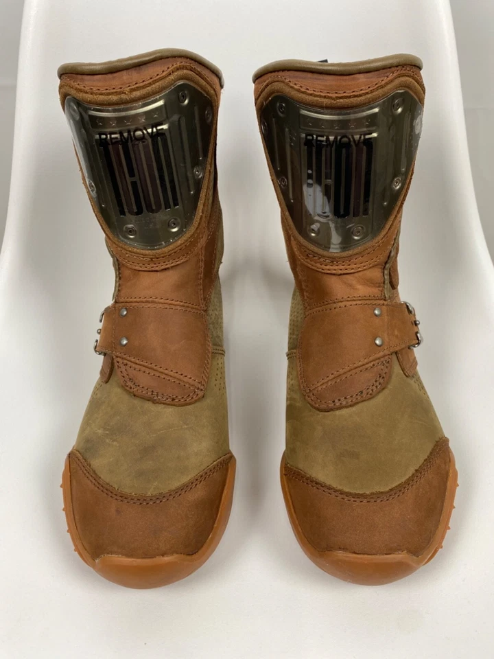 Botas de moto Icon Retrograde 1000 de crucero/turismo talla 9 Foto 2 de 4