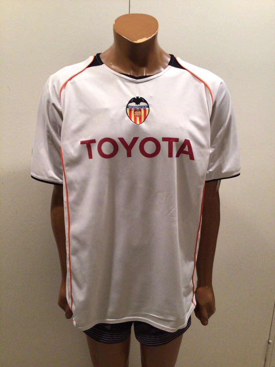 Ir a caminar Tomar conciencia seguramente 2004-05 Nike Total 90 Valencia CF LFP Futbol Club Toyota Soccer Jersey Sz.  XL | eBay