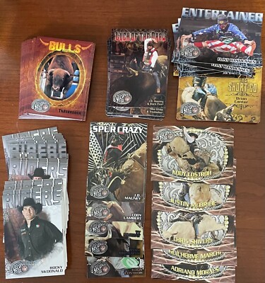 2009 Press Pass 8 Seconds Bull Riding Cards 1-100 - Inserts -You Pick