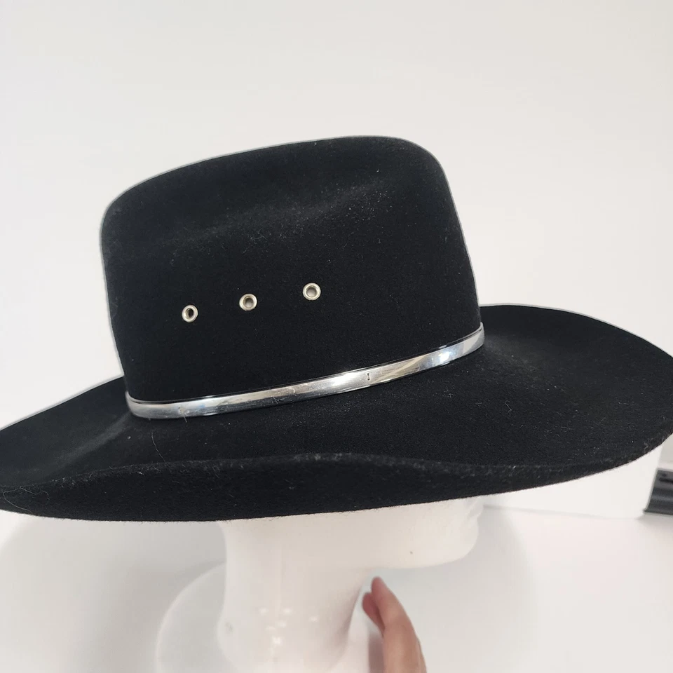 Sombrero de Vaquero Baileys Negro 2X Lana Yuma Foto 3 de 4