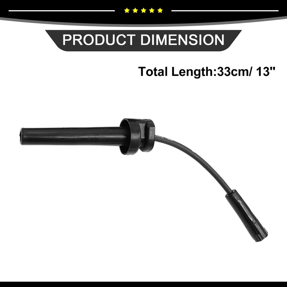 Lote de 4 cables de encendido de bujía de motor aptos para Chrysler PT Cruiser 671-4079 Foto 3 de 4