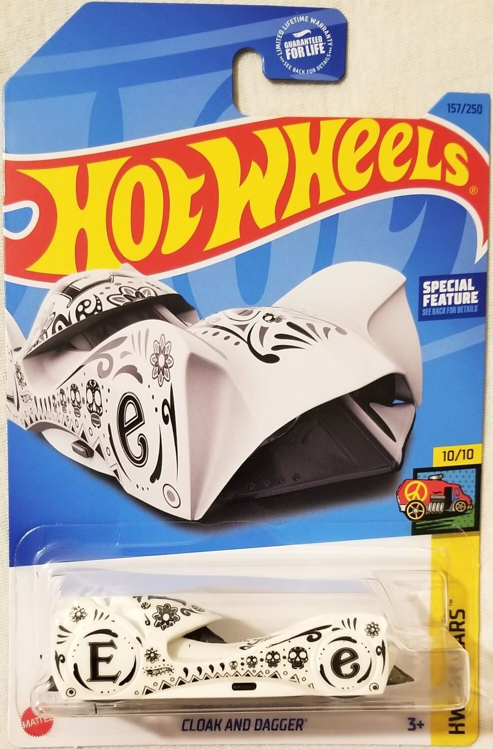 Hot Wheels - 2023 HW Art Cars 10/10 Cloak And Dagger 157/250 (BBHKK19)