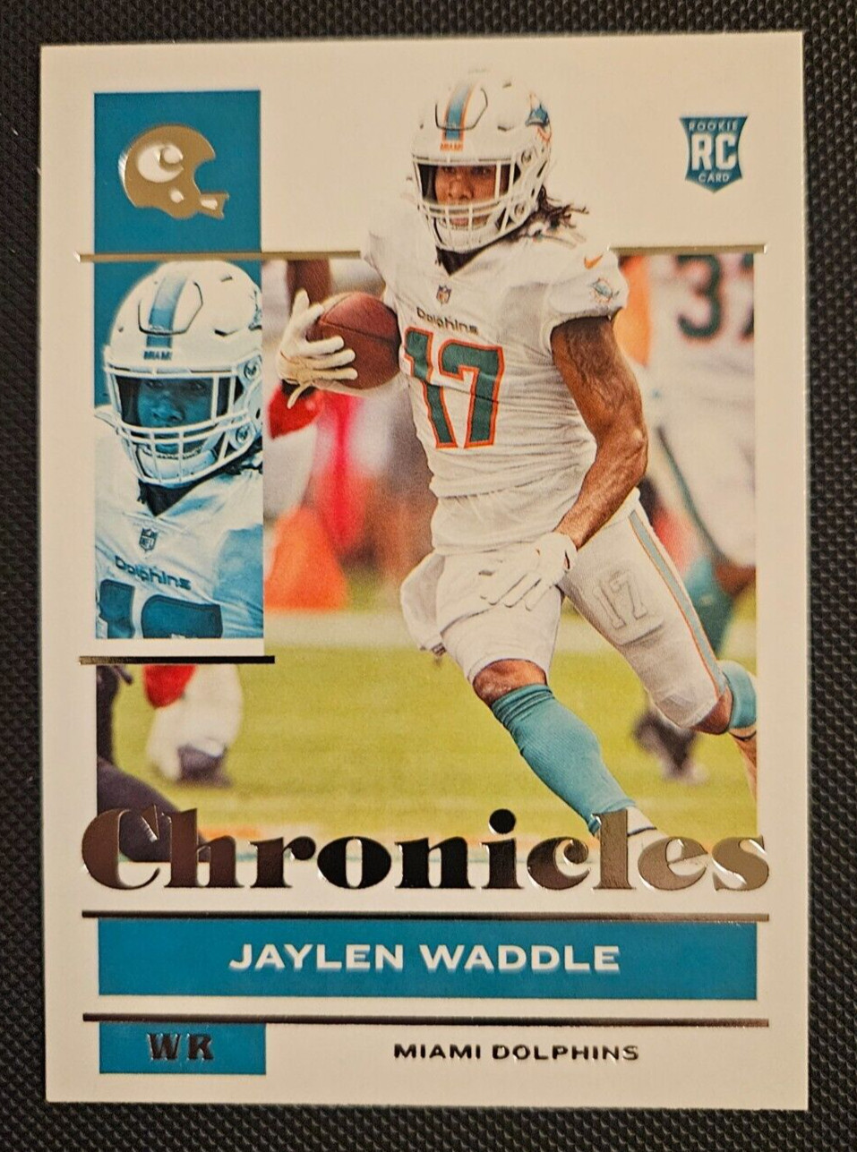 2021 Panini Chronicles #76 Jaylen Waddle RC! Miami Dolphins TightEnd