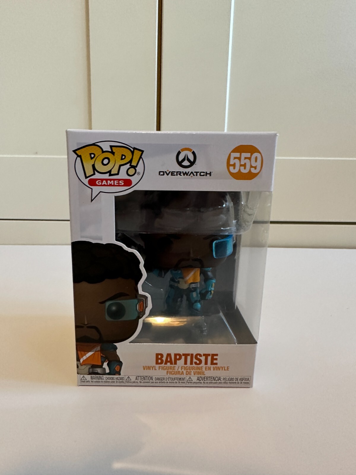 Figura Vinilo Funko Pop Overwatch Baptiste #559 Overwatch Pop Game