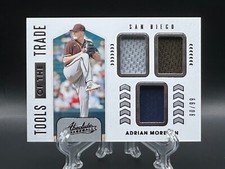 Adrian Morejon 2020 Panini Absolute Tools of the Trade 3 Swatch /99 Padres