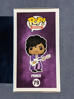 Funko POP! Rocks Prince Purple Rain #79 Vinyl Figure W/Protector