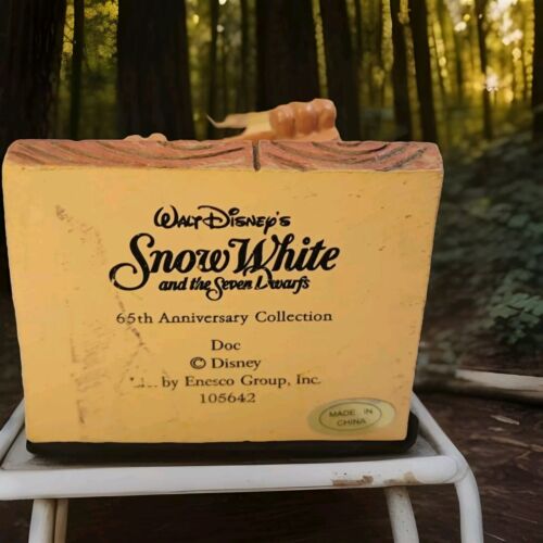 Disney Snow White Dwarf Figurines Enesco 65th Anniversary Collection Lot of 5 - Picture 3 of 12